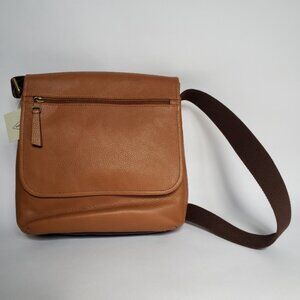 NWT Fossil Trey leather Citybag